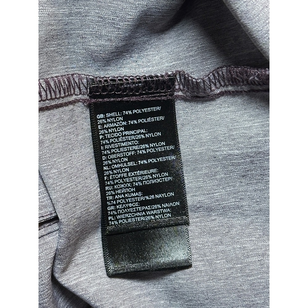 The North Face Women's Gray Long Sleeve Button Down Hiking Shirt Size Large - Picture 10 of 11